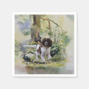 Serviette En Papier Anglais Springer Spaniel