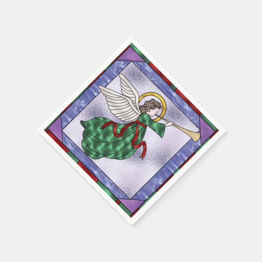 Serviette En Papier Angle givré (Coin)