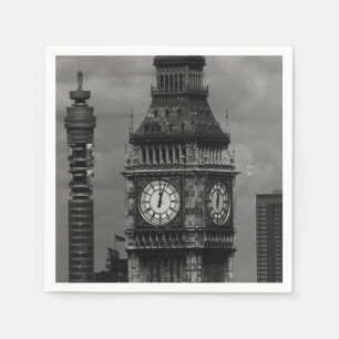 Serviette En Papier Angleterre Londres tour du bureau de poste Big Ben