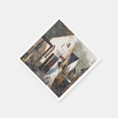 SERVIETTE EN PAPIER ANGLETERRE VICTORIENNE (Coin)