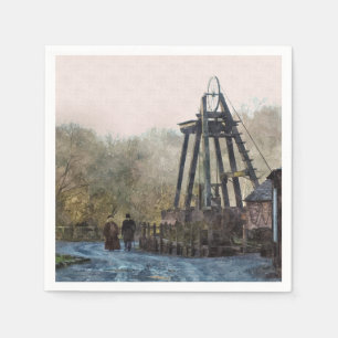 SERVIETTE EN PAPIER ANGLETERRE VICTORIENNE