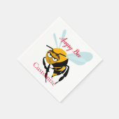 Serviette En Papier Angry Bee Thunder_Cove (Coin)