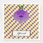Serviette En Papier Angry Turnip par Kenneth Yoncich (Devant)