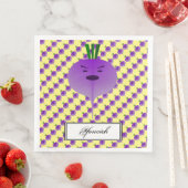 Serviette En Papier Angry Turnip par Kenneth Yoncich (En situation)