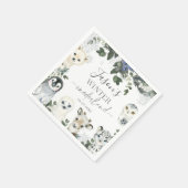 Serviette En Papier Animal de l'Arctique Hiver Onederland Papier d'ann (Coin)