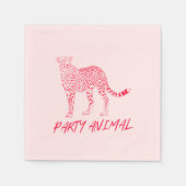 Serviette En Papier Animal de partie (Devant)