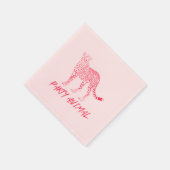 Serviette En Papier Animal de partie (Coin)