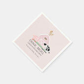 Serviette En Papier Animaux de ferme Barnyard Girl Papier Baby shower (Coin)