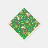 Serviette En Papier Animaux des bois fête d'anniversaire (Coin)