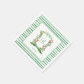 Serviette En Papier Animaux forestiers Crest Boy Baby shower serviette (Coin)
