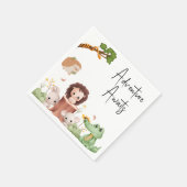 Serviette En Papier Animaux forestiers des bois (Coin)