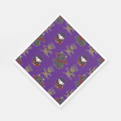 Serviette En Papier Anime éffrayante (Coin)