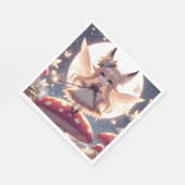 Serviette En Papier Anime Girl Pixie Hippie Lune Fée (Coin)