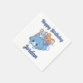 Serviette En Papier Anime Tom, Jerry et Tuffy (Coin)