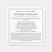 Serviette En Papier Annalise Ce Que Vous Connaissez Fun Cocktail Maria (Devant)