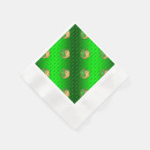 Serviette En Papier Année de la chèvre d'incendie (Coin)