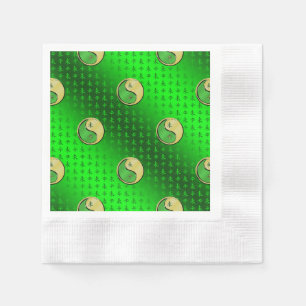 Serviette En Papier Année de la chèvre métallique