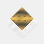 Serviette En Papier Année du Bois Horse (Coin)