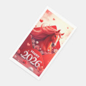 Serviette En Papier Année du cheval 2026 (Coin)