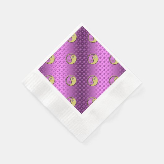 Serviette En Papier Année du coq métallique (Coin)