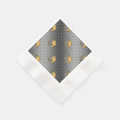 Serviette En Papier Année du lapin de feu (Coin)