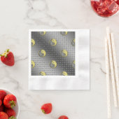 Serviette En Papier Année du lapin métallique (En situation)