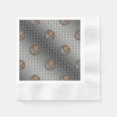 Serviette En Papier Année du lapin terrestre (Devant)