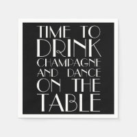 Années folles Napkin