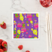 Serviette En Papier Anniversaire (En situation)