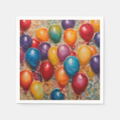 Serviette En Papier Anniversaire (Devant)