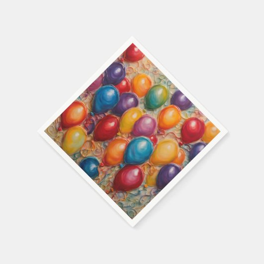 Serviette En Papier Anniversaire (Coin)