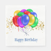 Serviette En Papier Anniversaire (Devant)