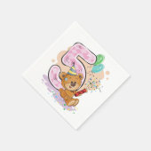 Serviette En Papier Anniversaire 5 ans (Coin)