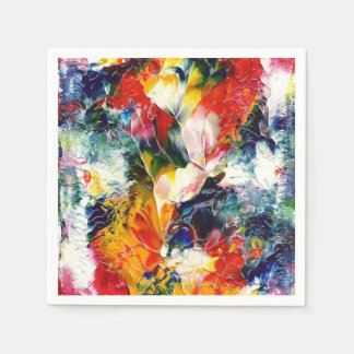 Serviette En Papier Anniversaire Art Standard Cocktail Napkin