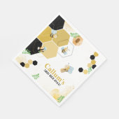 Serviette En Papier Anniversaire Bee-Day (Coin)