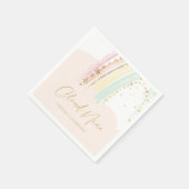 Serviette En Papier Anniversaire de Cloud Nine Rainbow (Coin)