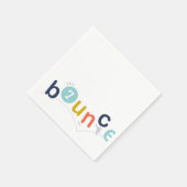 Serviette En Papier Anniversaire de enfant de rebond (Coin)