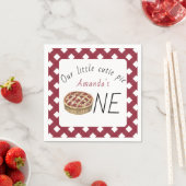 Serviette En Papier Anniversaire de enfant de secteurs aquarelle (En situation)