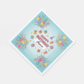 Serviette En Papier Anniversaire de enfant Personnalisé Luncheon Napki (Coin)