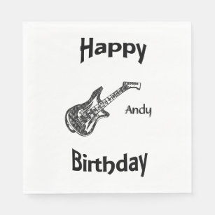 Cadeaux Joyeux Anniversaire Guitare Zazzle Be