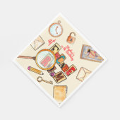 Serviette En Papier Anniversaire de la chambre d'évasion (Coin)