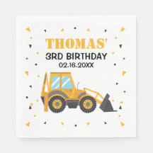 Anniversaire de la pelle de construction