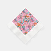 Serviette En Papier Anniversaire de la petite sirène (Coin)