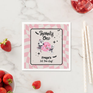 Serviette En Papier Anniversaire de la première année de la sorcière e