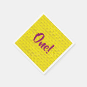 Serviette En Papier Anniversaire de l'ananas (Coin)