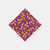 Serviette En Papier Anniversaire de l'ananas (Coin)