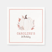 Anniversaire de Little Citrouille Fall