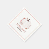Serviette En Papier Anniversaire de Little Citrouille Fall (Coin)