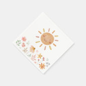 Serviette En Papier Anniversaire de Little Sunshine (Coin)