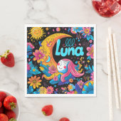 Serviette En Papier Anniversaire de Luna (En situation)